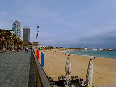 Barcelone sur mer