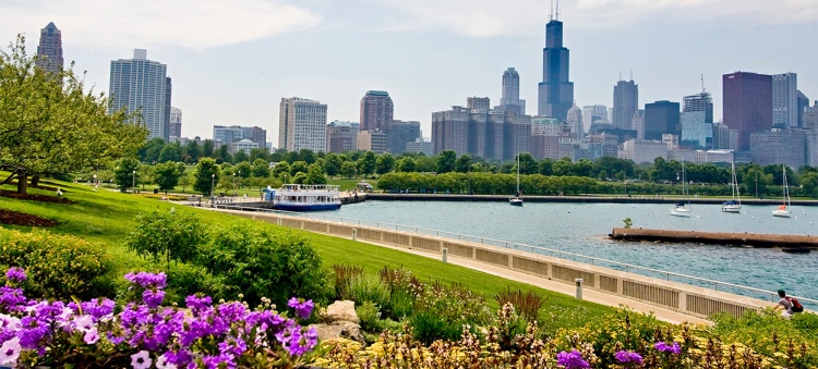 Paysage de Chicago